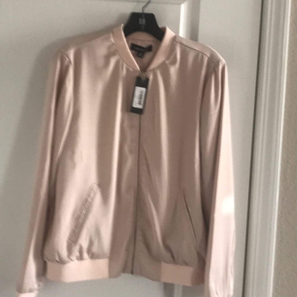 Lea & Viola lined bomber jacket